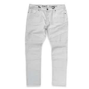 Raw X white slim fit jeans
